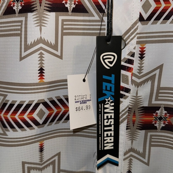 Aztec striped unisex shirt - Picture 3 of 3